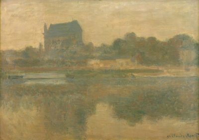 Chiesa di Vernon, nebbia da Claude Monet